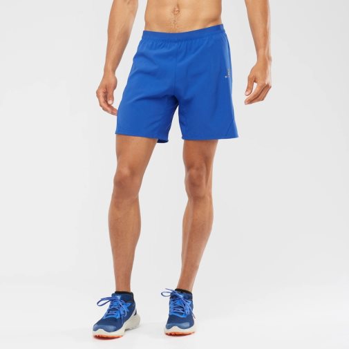 Bermudas Salomon Cross 7'' Hombre Azules | MX UMPA320